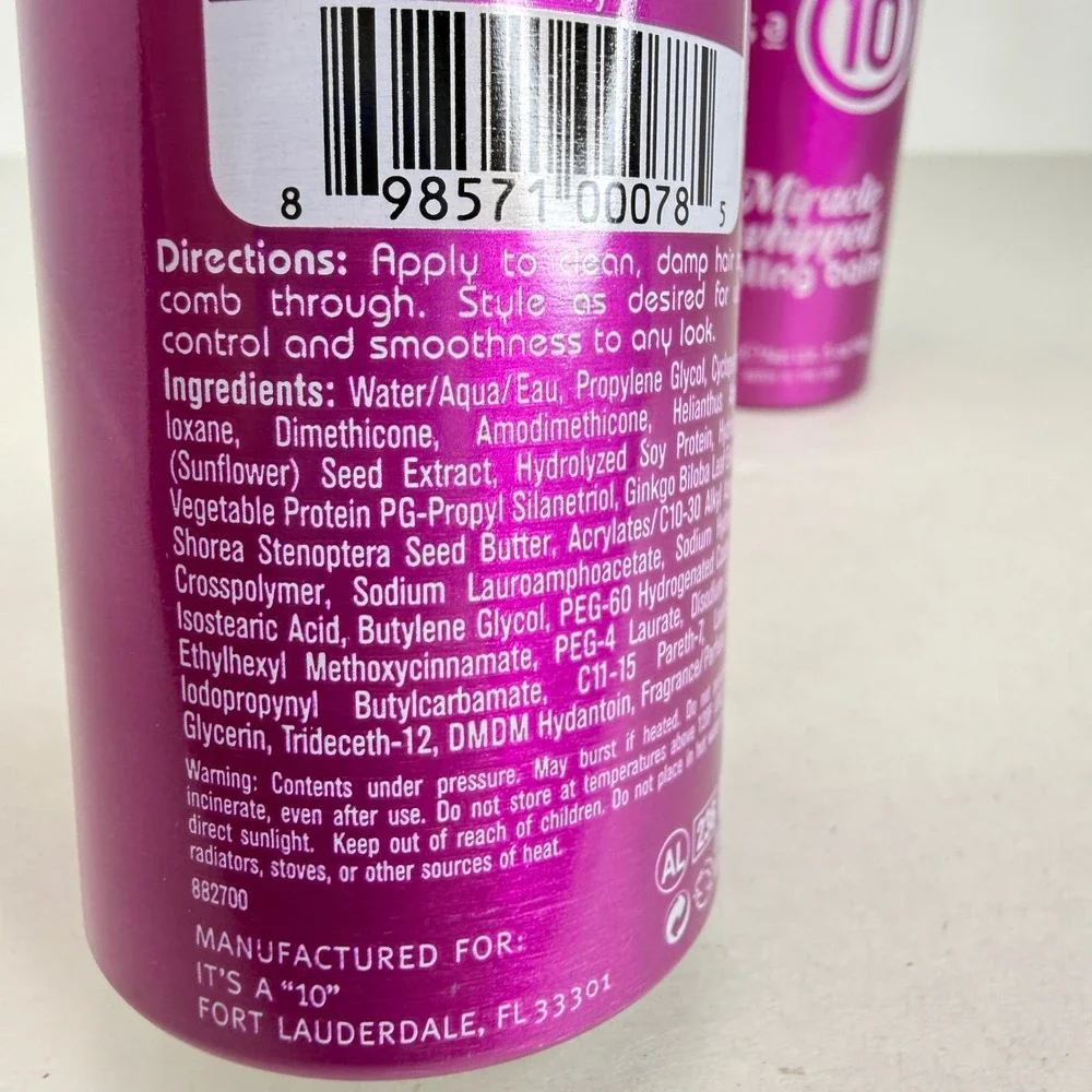 It's a 10 Miracle Whipped Styling Balm 5 oz (Set of 3) New Haircare
